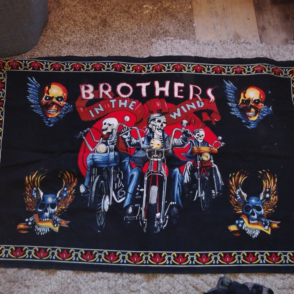 Brothers in the Wind Biker Blanket